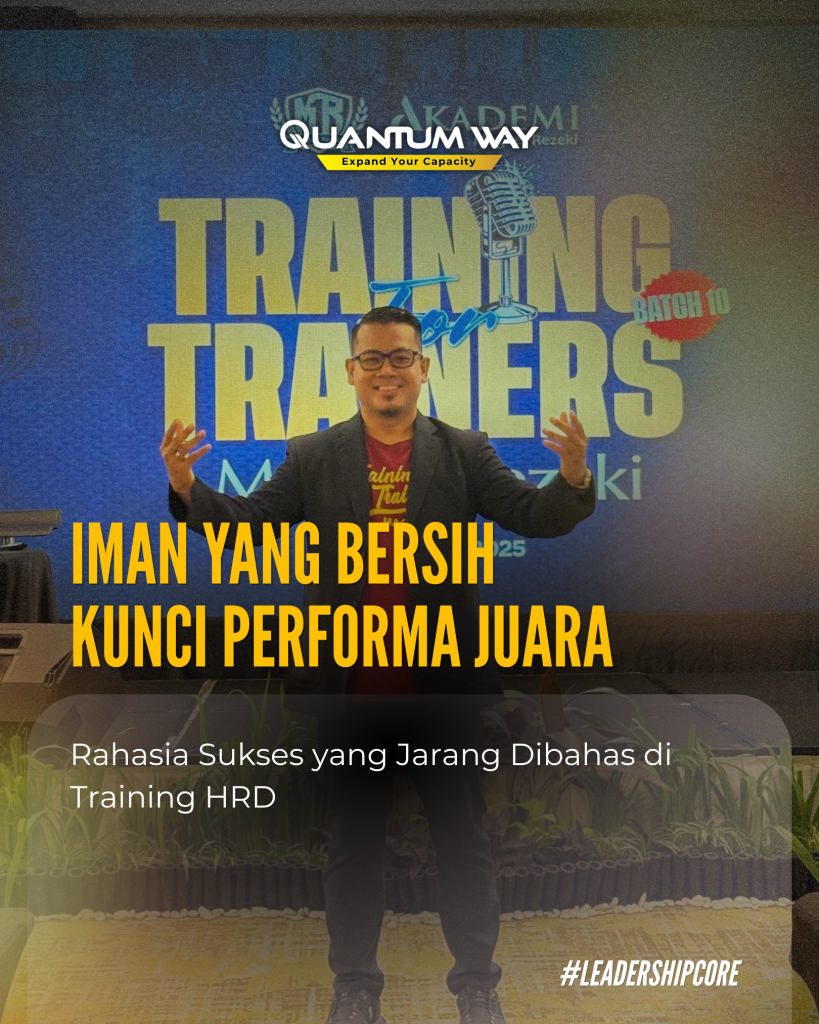 Rahasia Sukses yang Jarang Dibahas di Training HRD